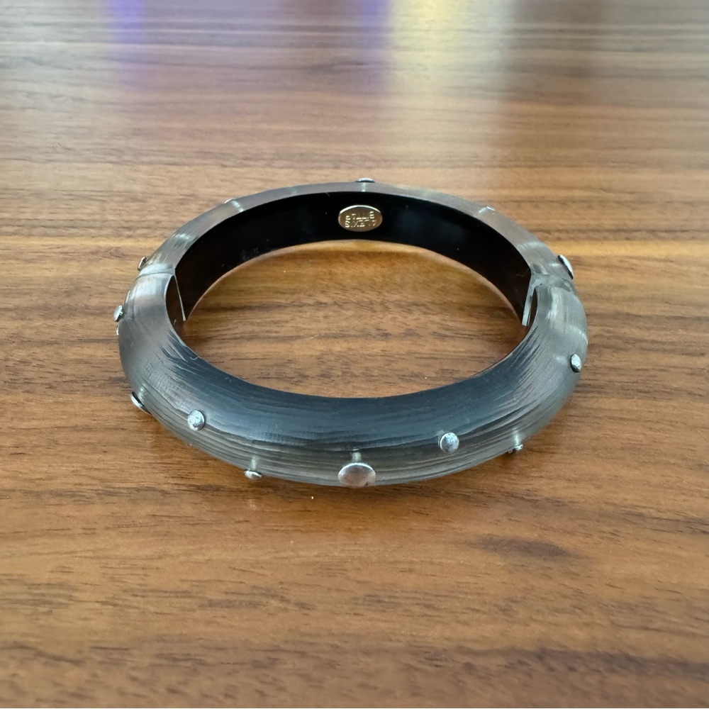 Alexis Bittar Gray Bangle Bracelet
